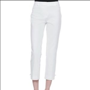 Kate Spade White Cropped Pants sz4